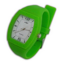 Barrel Quartz Silicone Watch Man's design